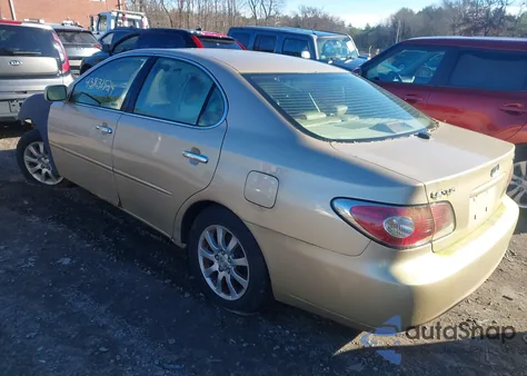 2004 Lexus Es 330 from USA, damaged, VIN JTHBA30G345044053